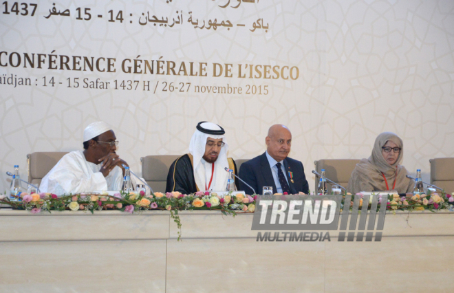 The 12th session of the General Conference of the Islamic Educational, Scientific and Cultural Organization (ISESCO) kicked off in Baku. Azerbaijan, Nov.26